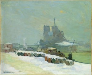 View of Notre Dame, 1894 by Albert Charles Lebourg